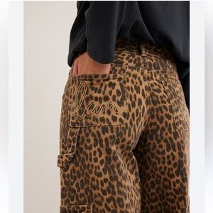 damson madder leopard Dion jeans